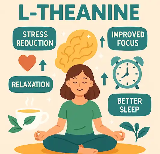 Green Tea Extract L Theanine For Stress