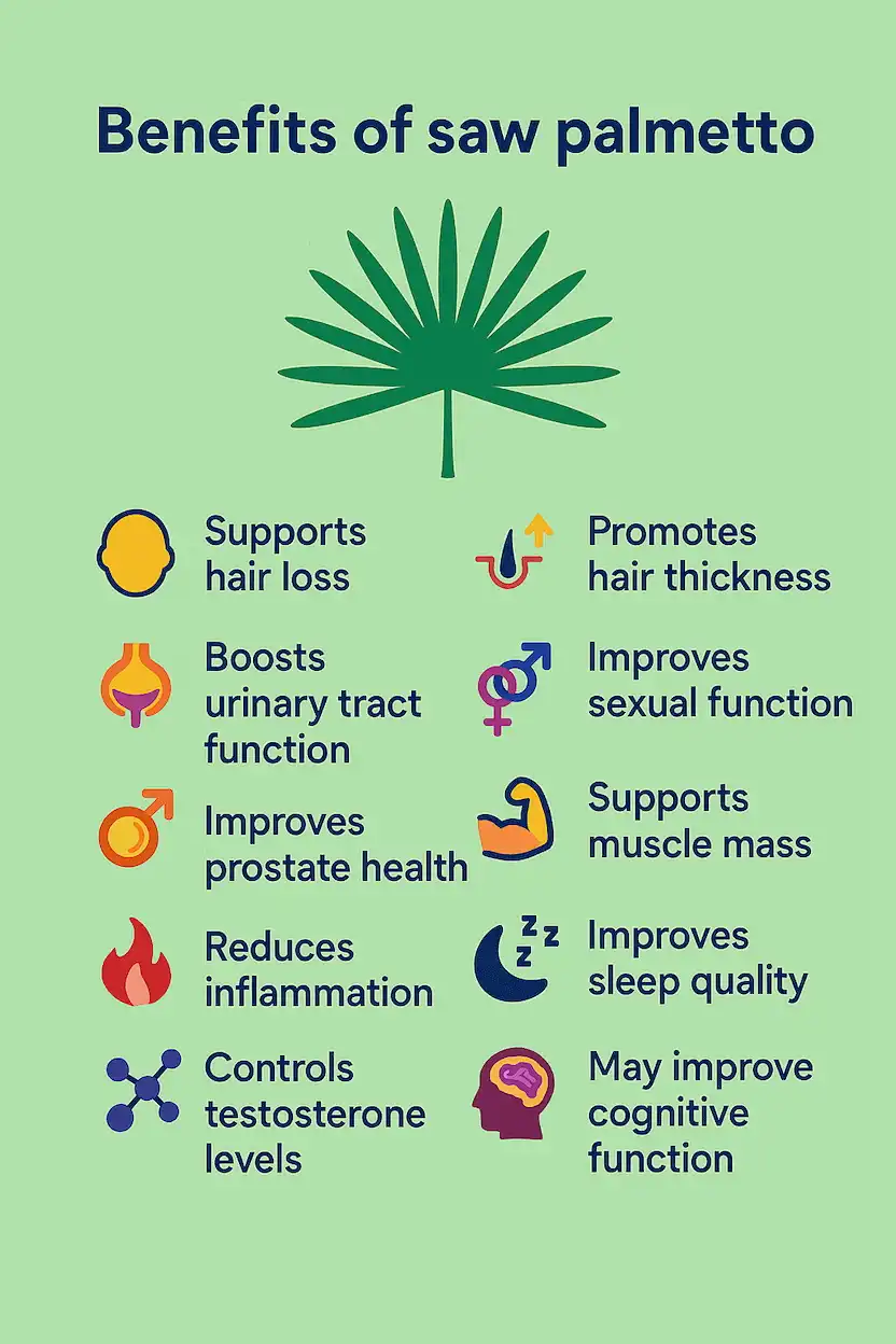 Organic Saw Palmetto Extract Benefits 